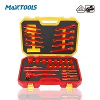 31 stk VDE verkfærasett með dýfðu handfangi